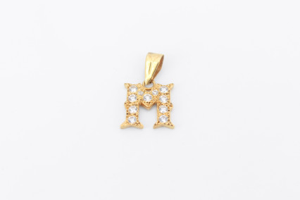 Colgante de oro de 18k. de segunda mano. Joyería de ocasión | ROYALHYSTERIA