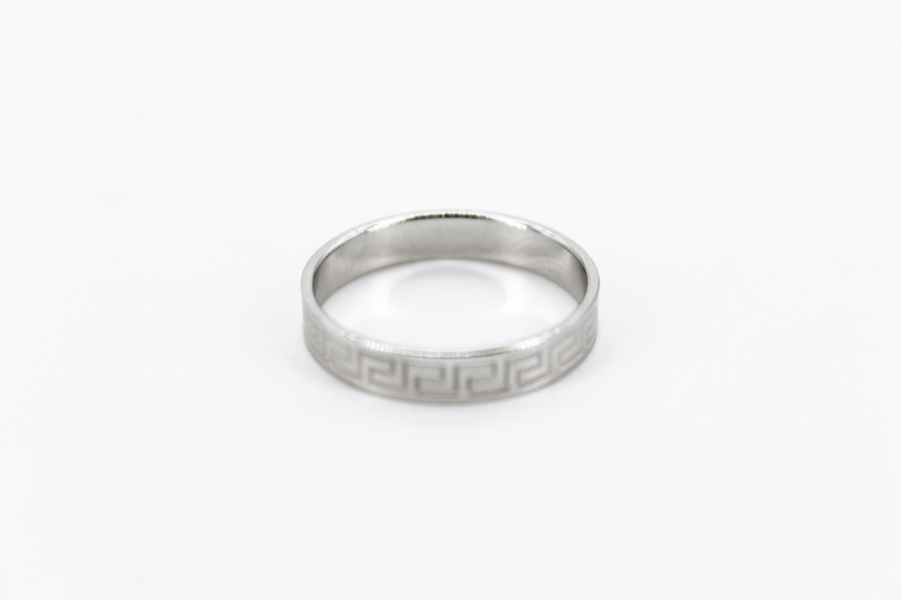 Alianza de oro blanco de 18k. de segunda mano. Joyería de ocasión | ROYALHYSTERIA