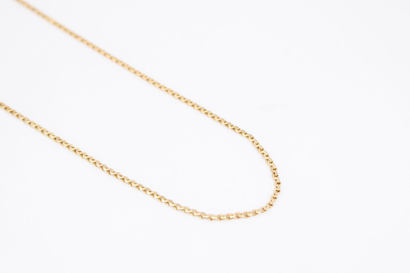 Cadena de oro de 18k. de segunda mano. Joyería de ocasión | ROYALHYSTERIA