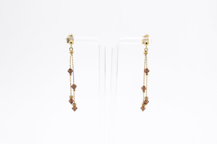 Pendiente de oro de 18k. de segunda mano. Joyería de ocasión | ROYALHYSTERIA