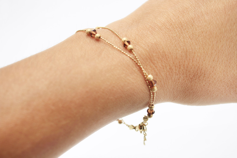 Pulsera de oro de 18k. de segunda mano. Joyería de ocasión | ROYALHYSTERIA