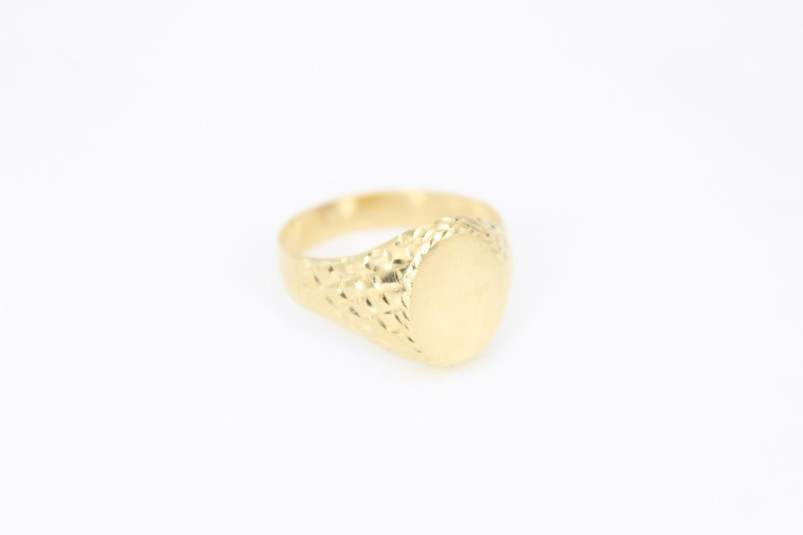 Sello de oro de 18k. de segunda mano. Joyería de ocasión | ROYALHYSTERIA