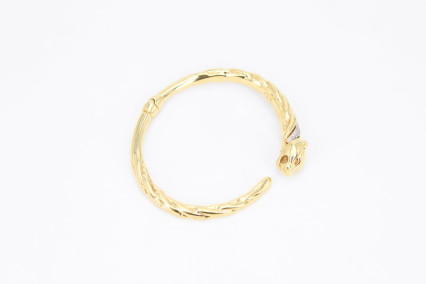 Caña de oro de 18k. de segunda mano. Joyería de ocasión | ROYALHYSTERIA