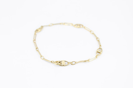 Pulsera de oro de 18k. de segunda mano. Joyería de ocasión | ROYALHYSTERIA