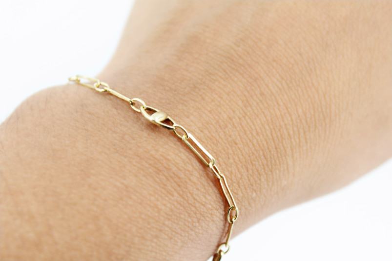 Pulsera de oro de 18k. de segunda mano. Joyería de ocasión | ROYALHYSTERIA