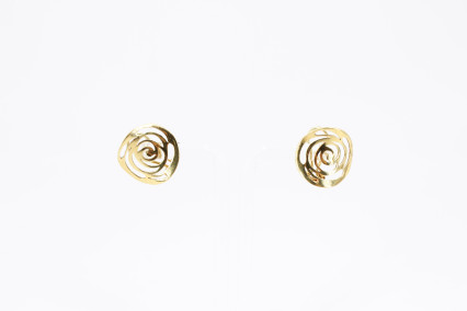 Pendiente de oro de 18k. de segunda mano. Joyería de ocasión | ROYALHYSTERIA