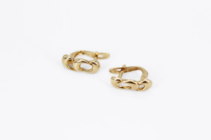 Pendiente de oro de 18k. de segunda mano. Joyería de ocasión | ROYALHYSTERIA