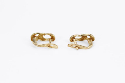 Pendiente de oro de 18k. de segunda mano. Joyería de ocasión | ROYALHYSTERIA