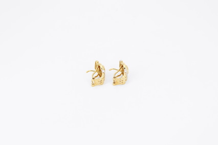 Pendiente de oro de 18k. de segunda mano. Joyería de ocasión | ROYALHYSTERIA