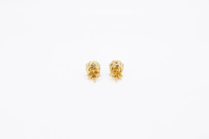 Pendiente de oro de 18k con diamantes. de segunda mano. Joyería de ocasión | ROYALHYSTERIA