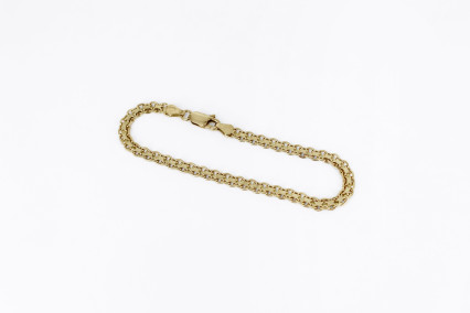 Pulsera de oro de 18k. de segunda mano. Joyería de ocasión | ROYALHYSTERIA