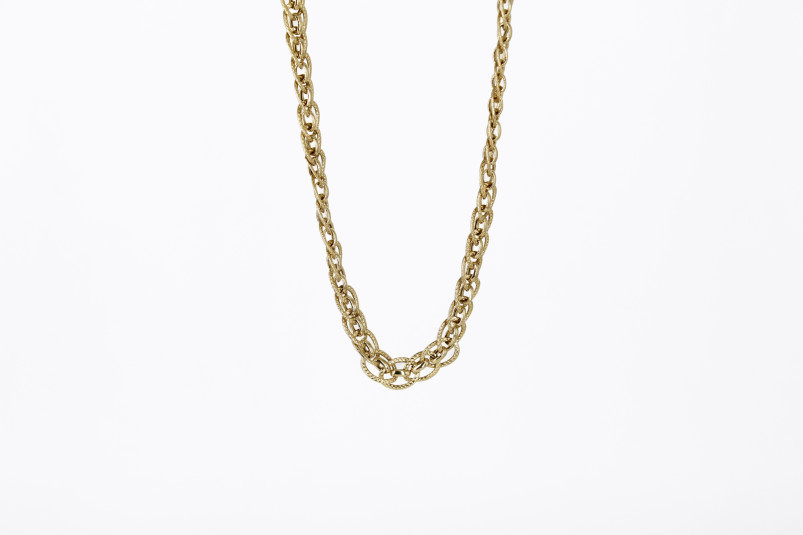 Collar de oro de 18k. de segunda mano. Joyería de ocasión | ROYALHYSTERIA