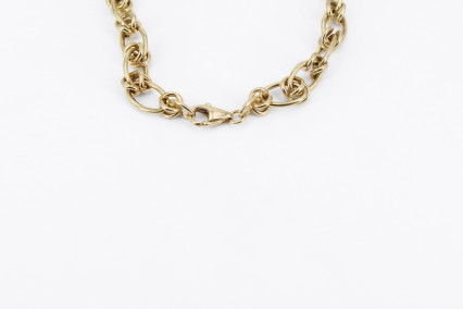 Pulsera de oro de 18k. de segunda mano. Joyería de ocasión | ROYALHYSTERIA