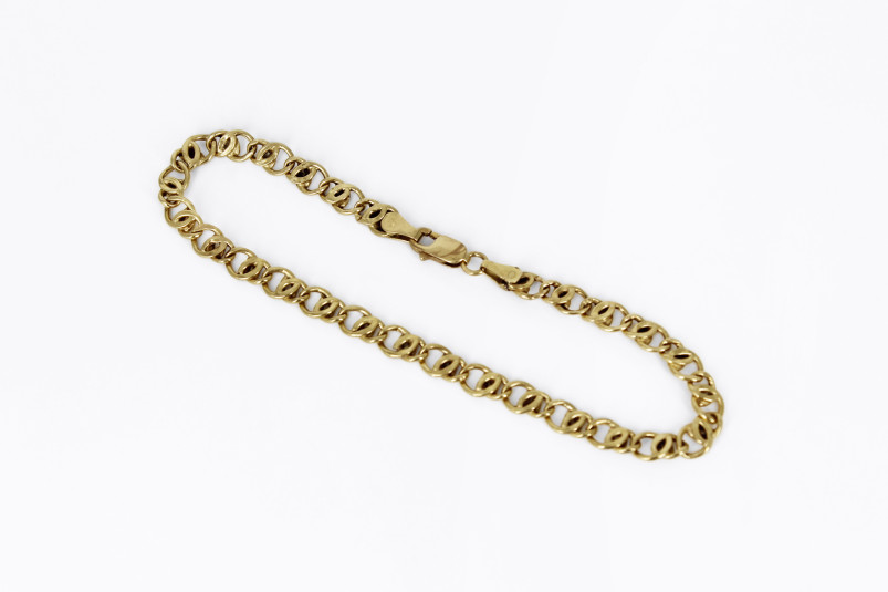 Pulsera de oro de 18k. de segunda mano. Joyería de ocasión | ROYALHYSTERIA