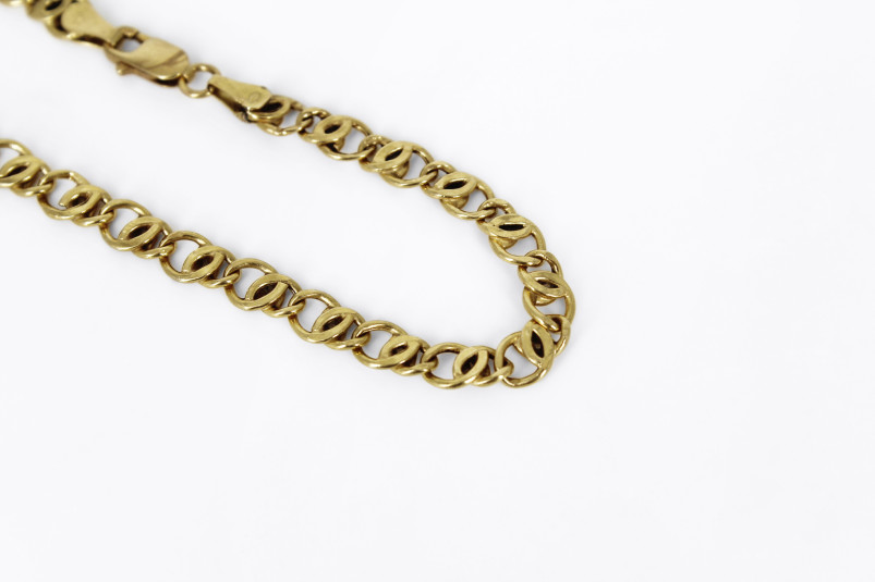 Pulsera de oro de 18k. de segunda mano. Joyería de ocasión | ROYALHYSTERIA