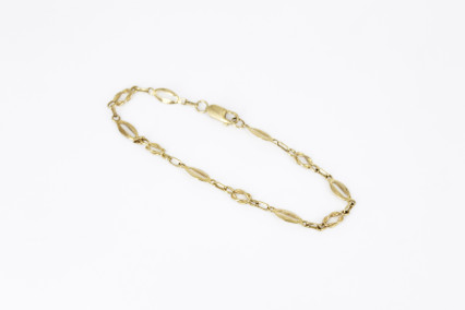 Pulsera de oro de 18k. de segunda mano. Joyería de ocasión | ROYALHYSTERIA