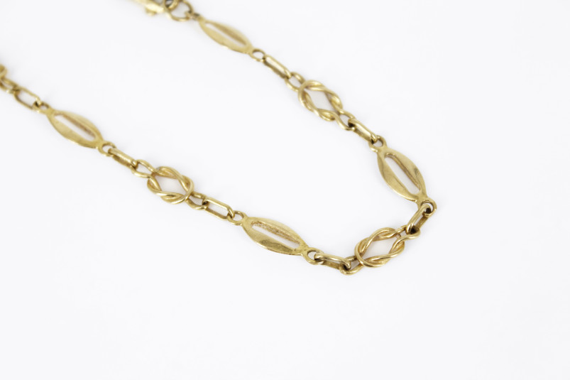 Pulsera de oro de 18k. de segunda mano. Joyería de ocasión | ROYALHYSTERIA