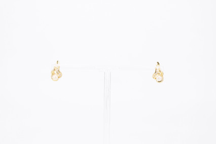 Pendiente de oro de 18k. de segunda mano. Joyería de ocasión | ROYALHYSTERIA