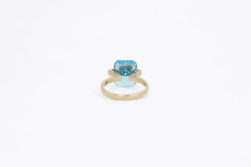 Anillo de oro de 18k. de segunda mano. Joyería de ocasión | ROYALHYSTERIA