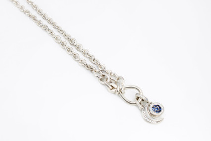 Collar de plata  de 925. de segunda mano. Joyería de ocasión | ROYALHYSTERIA