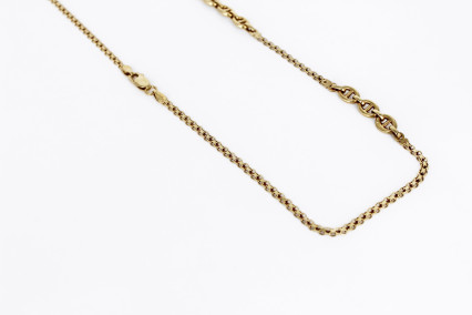 Cadena de oro de 18k. de segunda mano. Joyería de ocasión | ROYALHYSTERIA