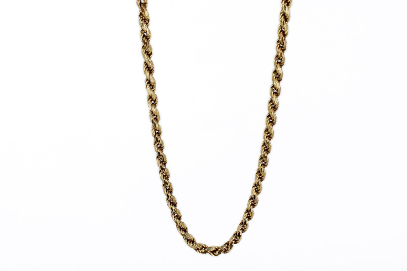 Cadena de oro de 18k. de segunda mano. Joyería de ocasión | ROYALHYSTERIA