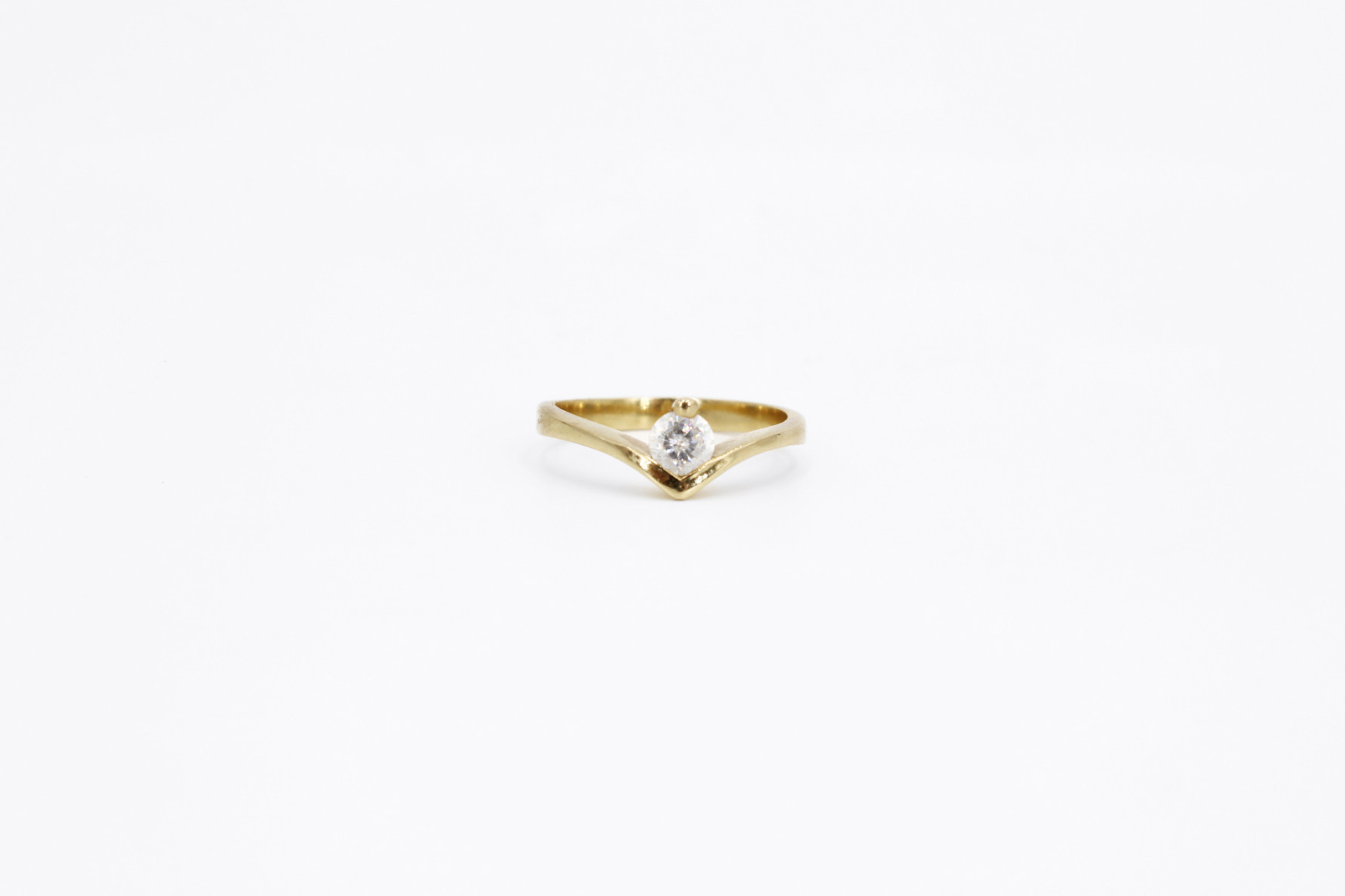 Anillo de oro de 18k. de segunda mano. Joyería de ocasión | ROYALHYSTERIA