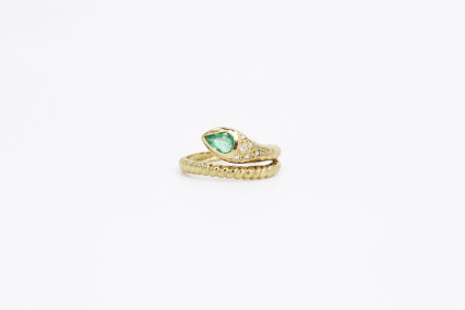 Anillo de oro de 18k. de segunda mano. Joyería de ocasión | ROYALHYSTERIA