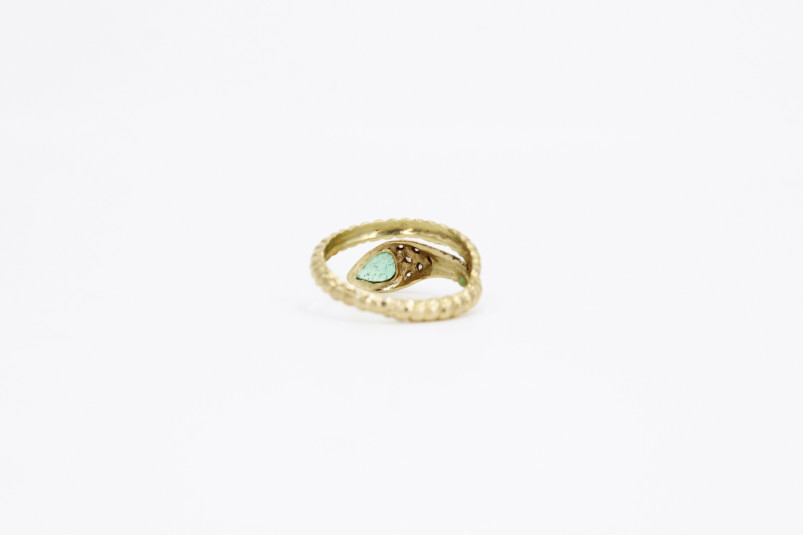 Anillo de oro de 18k. de segunda mano. Joyería de ocasión | ROYALHYSTERIA