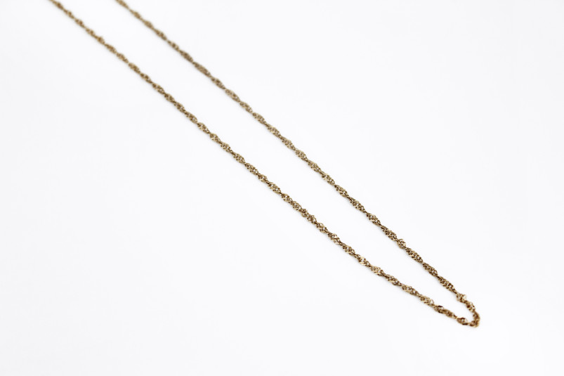 Cadena de oro de 18k. de segunda mano. Joyería de ocasión | ROYALHYSTERIA