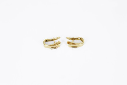 Pendiente de oro de 18k. de segunda mano. Joyería de ocasión | ROYALHYSTERIA