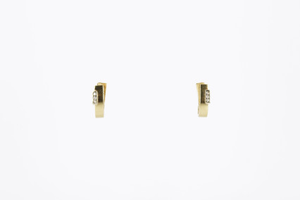 Pendiente de oro de 18k. de segunda mano. Joyería de ocasión | ROYALHYSTERIA