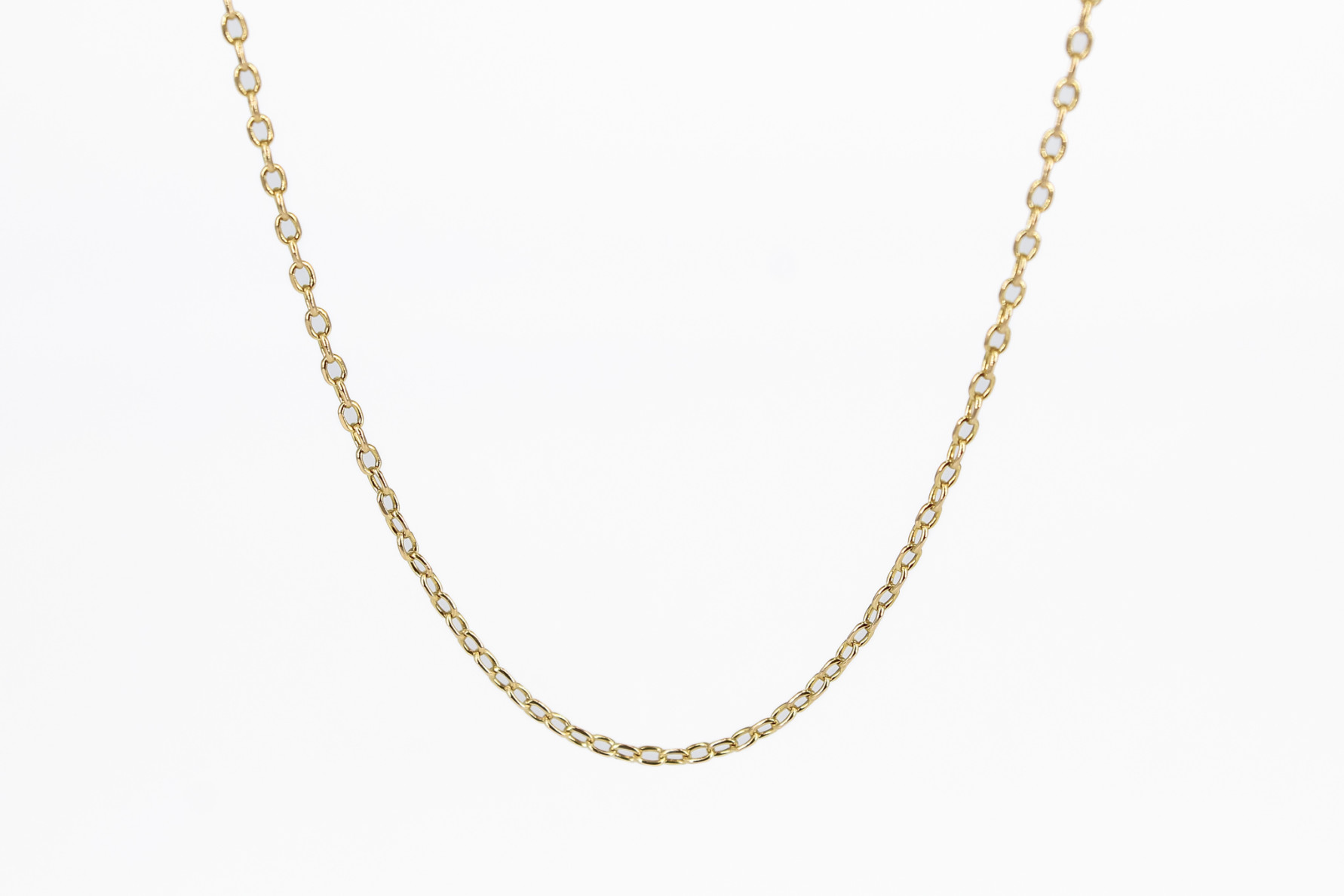Cadena de oro de 18k. de segunda mano. Joyería de ocasión | ROYALHYSTERIA