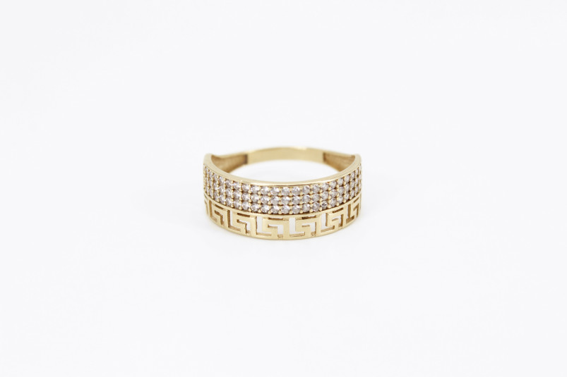 Anillo de oro de 18k. de segunda mano. Joyería de ocasión | ROYALHYSTERIA