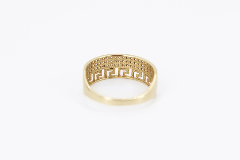 Anillo de oro de 18k. de segunda mano. Joyería de ocasión | ROYALHYSTERIA
