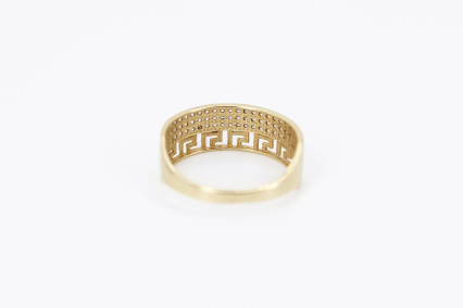 Anillo de oro de 18k. de segunda mano. Joyería de ocasión | ROYALHYSTERIA