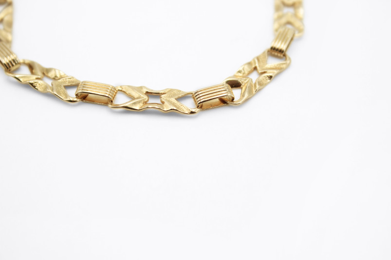 Pulsera de oro de 18k. de segunda mano. Joyería de ocasión | ROYALHYSTERIA
