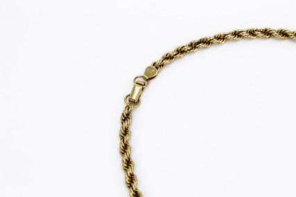 Cadena de oro de 18k. de segunda mano. Joyería de ocasión | ROYALHYSTERIA