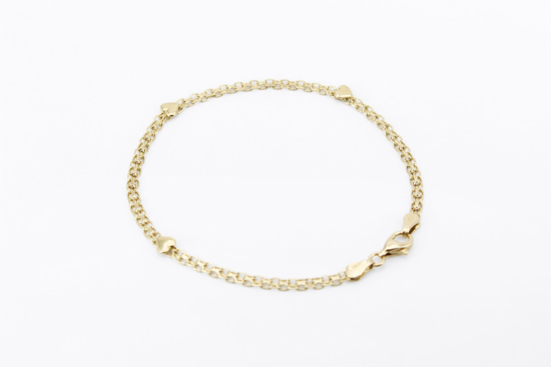 Pulsera de oro de 18k. de segunda mano. Joyería de ocasión | ROYALHYSTERIA