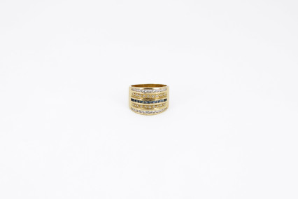 Anillo de oro de 18k. de segunda mano. Joyería de ocasión | ROYALHYSTERIA