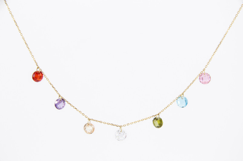 Gargantilla de oro de 18k. de segunda mano. Joyería de ocasión | ROYALHYSTERIA