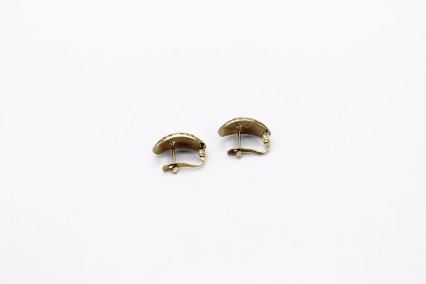 Pendiente de oro de 18k. de segunda mano. Joyería de ocasión | ROYALHYSTERIA