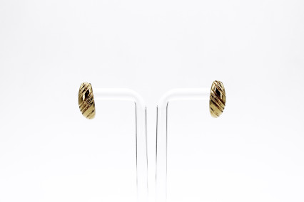 Pendiente de oro de 18k. de segunda mano. Joyería de ocasión | ROYALHYSTERIA