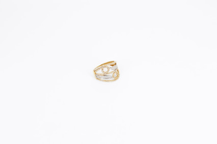 Anillo de oro de 18k. de segunda mano. Joyería de ocasión | ROYALHYSTERIA