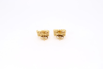Pendiente de oro de 18k. de segunda mano. Joyería de ocasión | ROYALHYSTERIA