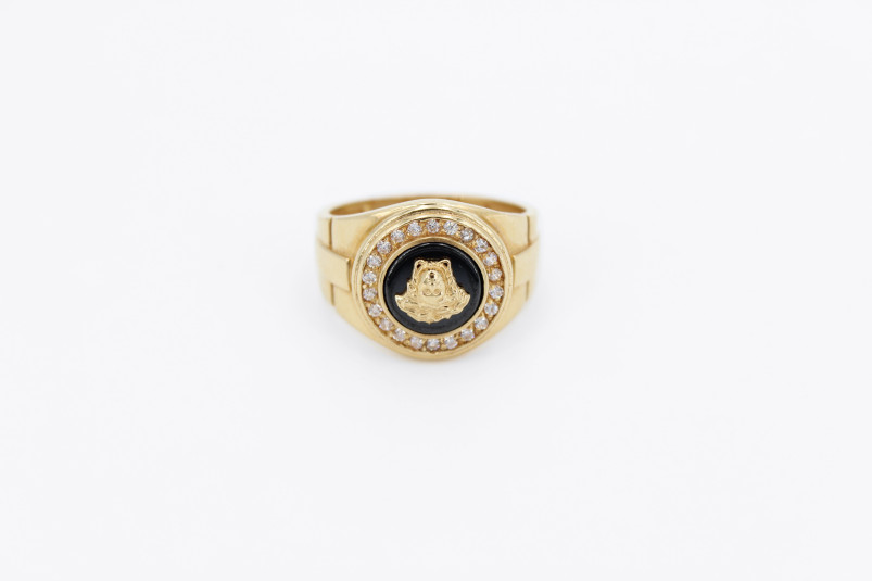 Sello de oro de 18k. de segunda mano. Joyería de ocasión | ROYALHYSTERIA