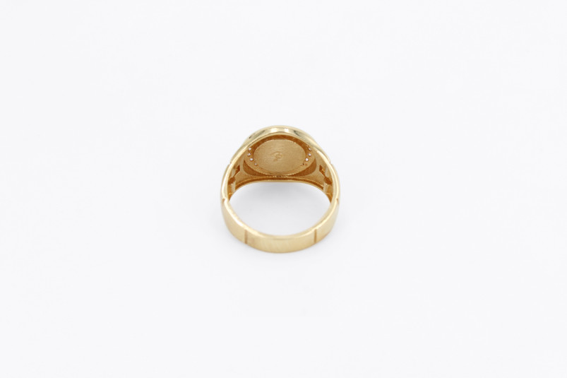 Sello de oro de 18k. de segunda mano. Joyería de ocasión | ROYALHYSTERIA