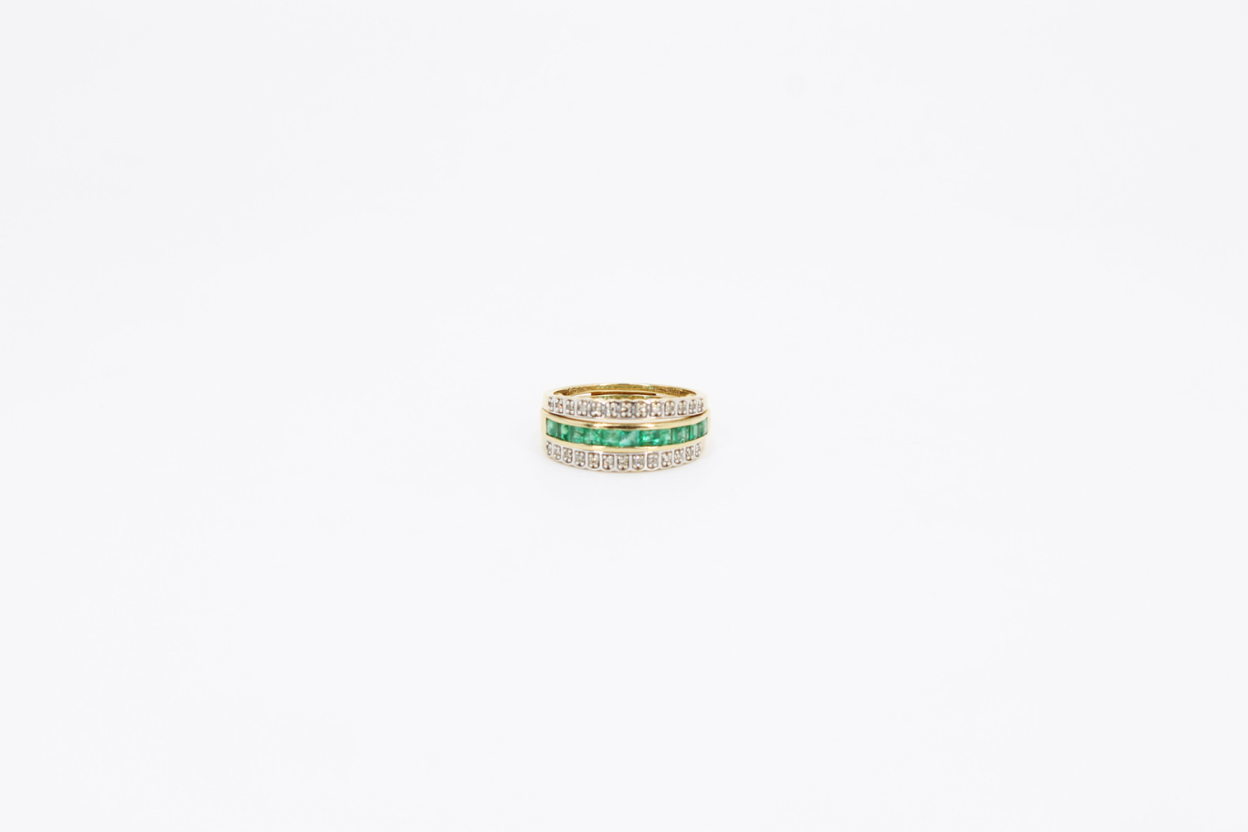 Anillo de oro de 18k con diamantes. de segunda mano. Joyería de ocasión | ROYALHYSTERIA