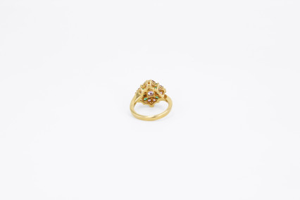 Anillo de oro de 18k. de segunda mano. Joyería de ocasión | ROYALHYSTERIA