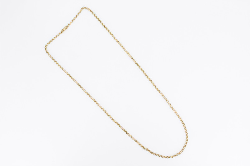 Cadena de oro de 18k. de segunda mano. Joyería de ocasión | ROYALHYSTERIA